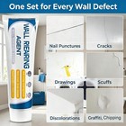 Drywall Patch Repair Kit  2 Pack Wall Mending Agent For Holes   Cracks White