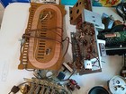 Mixed Lot Of Antique Radio Parts Fm 1940s - 2000s - Loop Ant Dials Chassis More