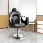 Reclining Hydraulic Salon Barber Chair 360   Swivel For Beauty Spa Hair Styling    