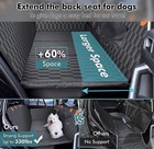 Chumajor Xl Back Seat Extender For Dogs-supports 400lb waterproof Dog Car Sea   