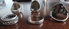 Sterling Silver Turquoise Ring And  3 Other Rings