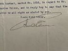 Thomas Edison Typed Letter Signed  Charles Edison  Business  Science  Politics