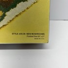 Vintage Malina Hook A Rug Kit New Mushrooms Style  25 29  20x27    New Old Stock