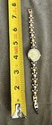 Vintage Disney Mickey Mouse Two Toned Ladies Bracelet Watch New Battery