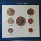          1983 Cook Islands Franklin Mint Coin Sets Of All Nations Set W  Stamp Cover