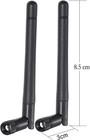 Bingfu Dual Band Wifi Antenna 2 4ghz 5ghz Rp-sma Male 2 Pack For Pc Router