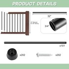 Deck Balusters Metal Deck Spindles 101 Pack 32 In Aluminum Alloy Railing