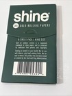 Rolling Papers Shine 6-sheet Pack King Size Rolling Paper 24k 24 Karat Gold