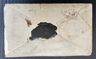 1861 Tasmania Australia Reg Cover Wynyard To Uk 9x2d Pl Blue Imp Chalon Stamps
