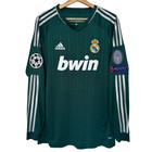 Real Madrid 2012-13 Cristiano Ronaldo  7 Ucl Away Long Sleeve Jersey