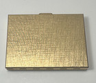 Vtg Unused Max Factor Regency Collection Gold W  Rhinestones Face Powder Compact