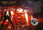 Official Iron Maiden Stamps   Silver Plated  legacy Of The Beast  Medal Cover