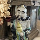 Antique Chinese Famille Verte Export Porcelain Taoist Immortal  Li Tieguai