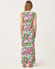 Lilly Pulitzer Barberine Stretch Maxi Shift Dress Cherry Blossom Pink Full Size 