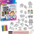 Shrinky Dinks Cool Stuff Activity Set  51-piece Set  Kids Art And Craft Activ   