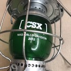 Csx Railroad Lantern Award Nashville Division 2012 Green Glass