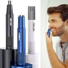 Unisex Rechargeable Electric Nose Ear Hair Trimmer Eyebrow Shaver Beard Clipper