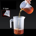 1pc Food Grade Plastic Measuring Cup With Scale 100ml   5000ml - New