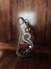 Vintage Sterling Silver Inlay Santa Barbara Spade Show Bit Maker Marked Garcia