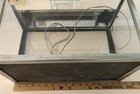 Aquarium Terrarium Stainless Steel Frame Slate Bottom W Light Fixture   5-gallon