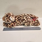 Vtg Gund Leopard Stuffed Animal Toy Handmade At Factory Shop W  Tag   Sound Box