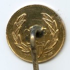 1849  1 British Columbia   California Fractional Gold   Greene 320   Stickpin