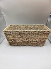 Woven Seagrass Storage Basket - Natural