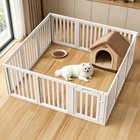 Indoor Dog Playpen  30 3  High Puppy Playpen  12 Panels  Pet Safety Fence