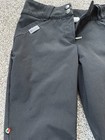 For Horses Women   s Black Riding Breeches Silicone Knee Patch  Size Italy 42