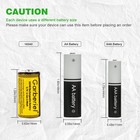16340 Battery 2800mah Rcr123a Cr123a Rechargeable 3 7v Cells   Usb Charger Lot