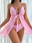 Women s Sexy Lingerie Sleepwear Babydoll Underwear Lace Dress G-string Nightwear