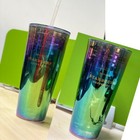 New 2020 China Starbucks Colorful 20oz Glass Straw Cup On Sale