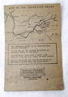Vintage Tennessee Valley Area Tva 26 Dams Matchbook Cover Universal Match