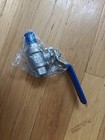 Us Stock 1 4  Npt Female 304 Stainless Steel Full Port Ball Valve Wog1000