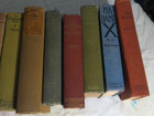 Vintage Book Lot Of 7 Old Antiquarian Range 1902 To 1940 Hardcover Books