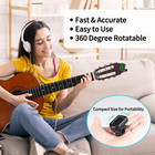 Guitar Tuner Clip On 1 Pack Tuners For Acoustic Electric Guitar Bass Ukulele Vio