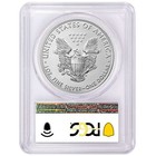 2021  1 Type 1 American Silver Eagle Pcgs Ms70 Fdoi Flag Label