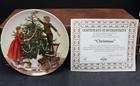8 Mixed Knowles Collector Plates   W coa And Storage Box   Never Displayed Sat4