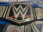 New Universal Black Championship Title Belt Wwe Wrestling Belt Adult Replica 2mm