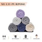 Wash Clothes 100   Cotton - Soft And Absorbent  - 12x12 Inch - 48 Pack -multi