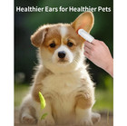 1pc Pet Ear Cleaning Wipes Finger Wipes Cat Dog Ear Care Grooming Pads - New