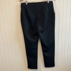 Calvin Klein Women s Hound Tube Pants Pull On Stretch Waist Black Gray  Dress M