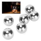 25mm Whiskey Ice Balls Wine Chilling Stones Reusable Stainless Steel Durable  