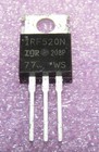 10pcs New Irf520 Irf520n N-channel Ir Power Mosfet Transistor To-220 9a 100v Usa