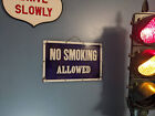 Porcelain Nyc Subway  no Smoking Allowed  Enamel Veribtrite-nelke Sign 1932