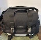 Canon 200dg Camera Bag Large Digital Slr Lens Case Gadget Black Shoulder Strap 