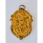 Antique Bpoe Elks Lebanon Lodge 631 Watch Fob Pendant C g  Braxmar 1900s