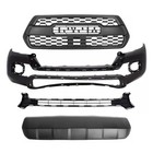 Front Bumper Cover Kit For 2016-2023 Toyota Tacoma With Grilles   Bumper Valance