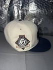 Homestead Grays Hat Cap Fitted Mens 7 1 8 White Negro Leagues Rings   Crwns