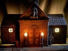 Huge 3d Printed Cathedral Fa  ade  1 12 Scale  Dollhouse 